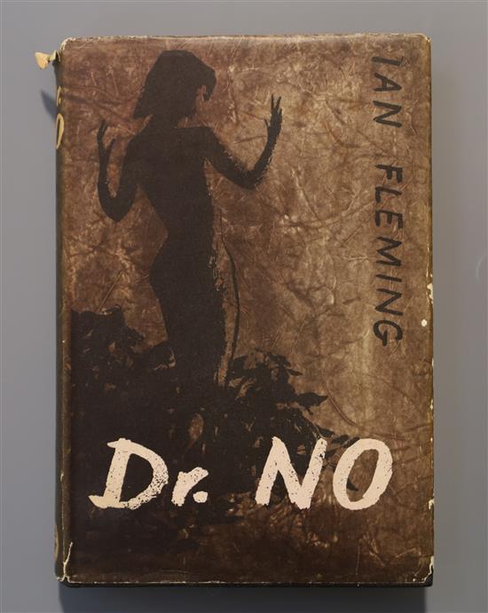 Fleming, Ian - Dr No, 1st edition (1st state), (8), 9-256pp, dj, cr.8vo, Cape 1958, Gilbert A6a (1.1 or 1.2)